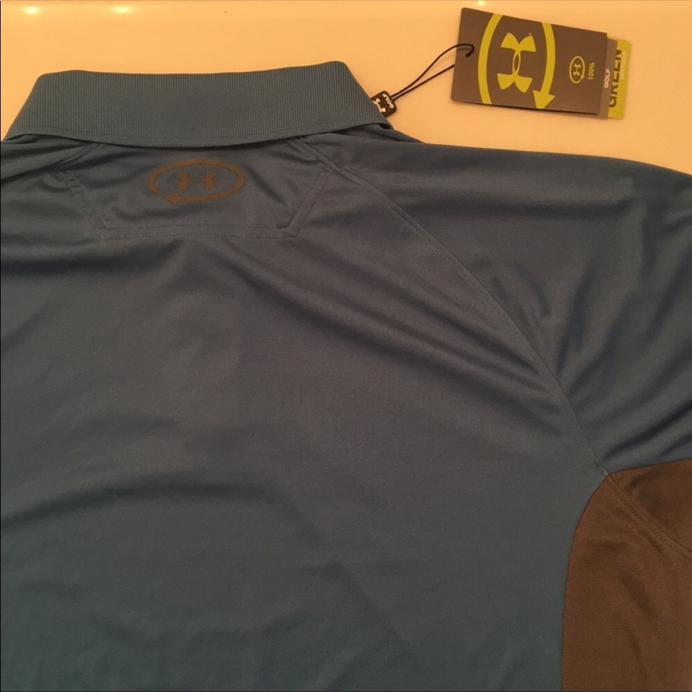 Under Armour UA Men’s Catalyst Golf Polo Shirt - Picture 6 of 8